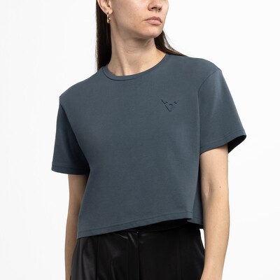 Dámské triko CUPRA EMBOSSED CROP TOP