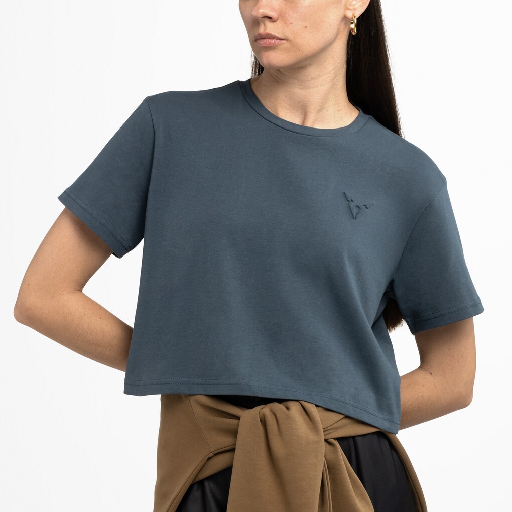 Dámské triko CUPRA EMBOSSED CROP TOP