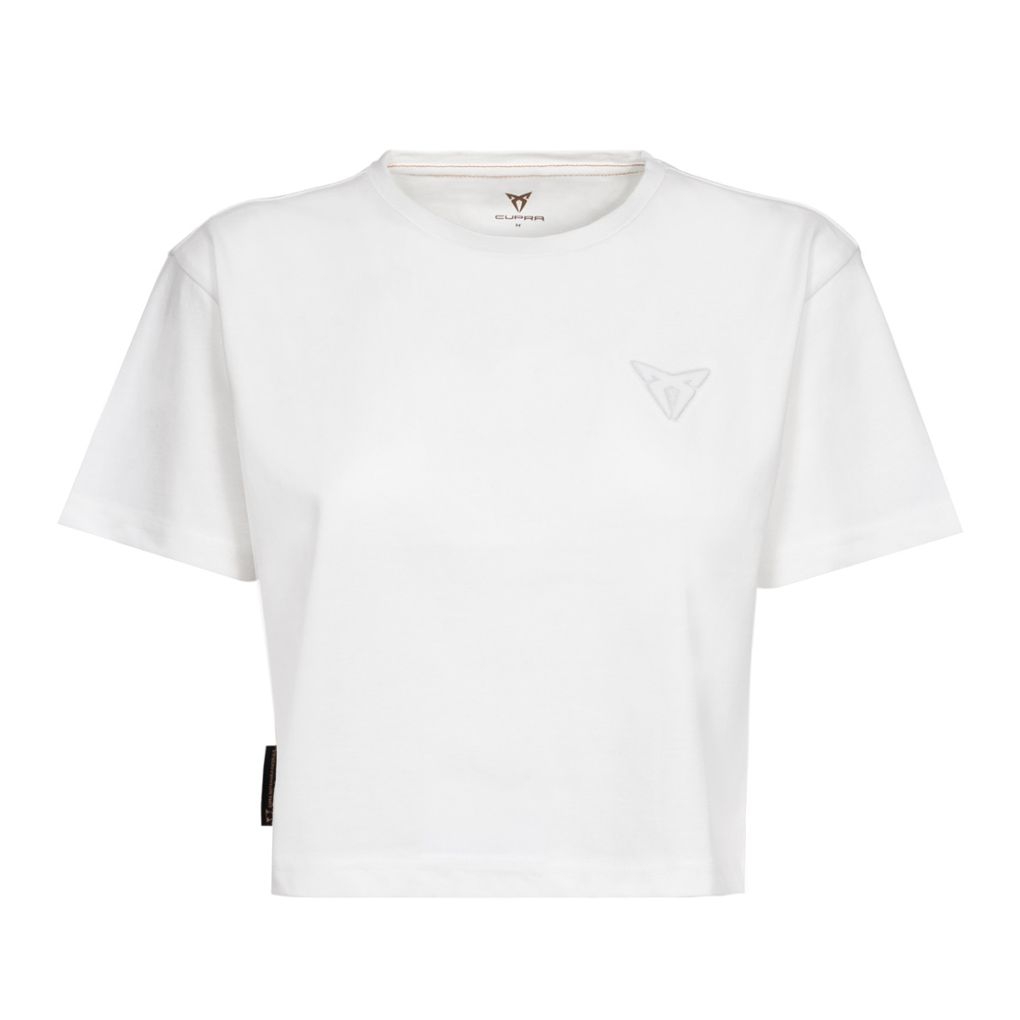 Dámské triko CUPRA EMBOSSED CROP TOP