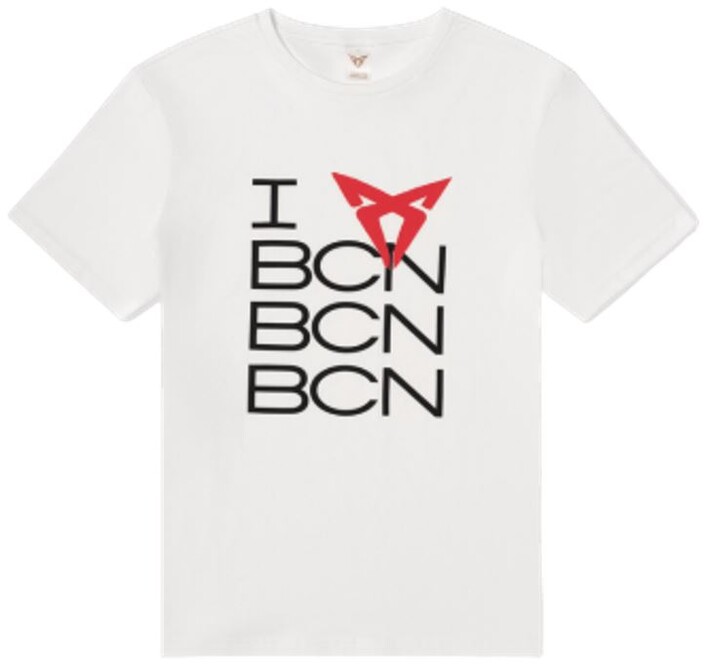 Tričko CUPRA I LOVE BCN, unisex