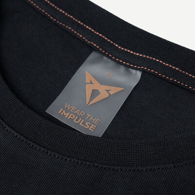 Pánské triko CUPRA EMBOSSED BLACK